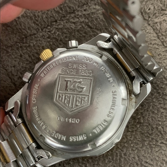 Tag Heuer Men’s Black Professional 2000 Series Chronograph Watch - Picture 11 of 17